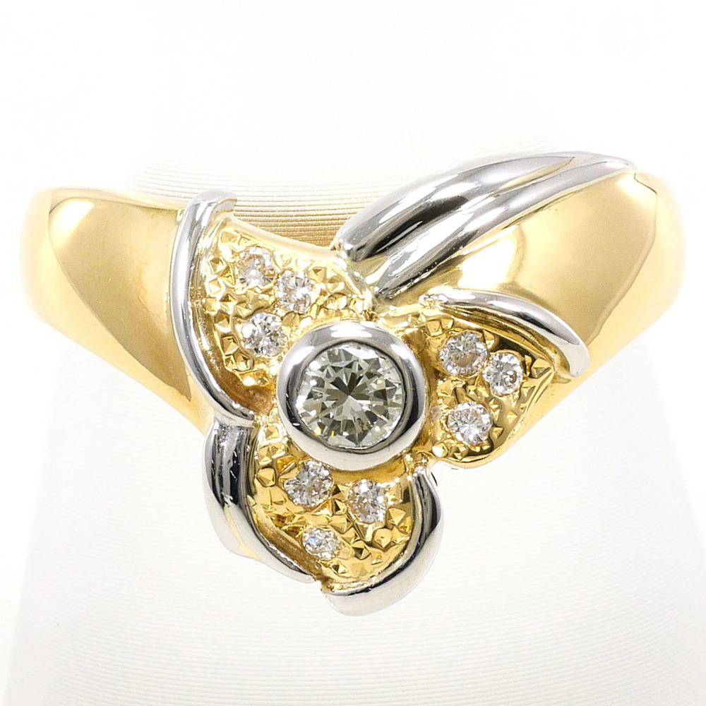 VINTAGE 18k Gold Diamond Ring